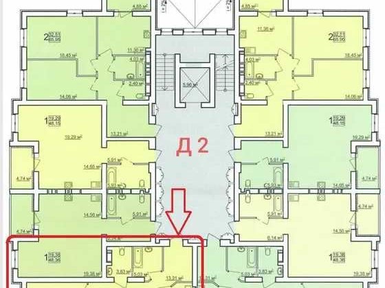 ЖК ПОБЕДЫ 2 продам 3-комн квартира 80м2 MV Харків