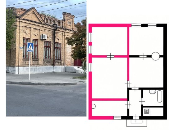 Продажа части крепкого дома румынской постройки в центре  Семинарская Ізмаїл