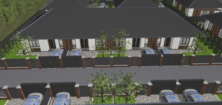 Таунхаус 62м2 в Гостомелі в Котежному містечку Нова Мрія - фото 1