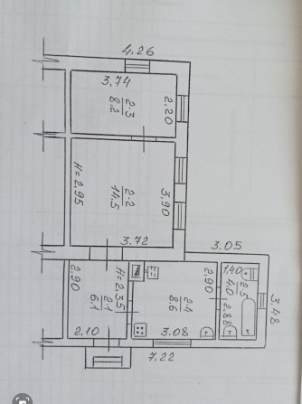 Пів будину район стадіону - фото 1