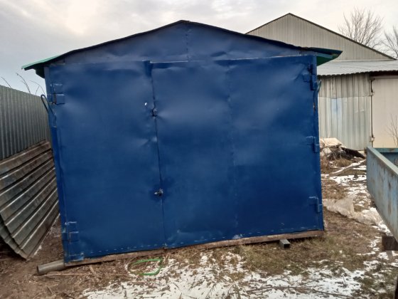 Гараж металевий