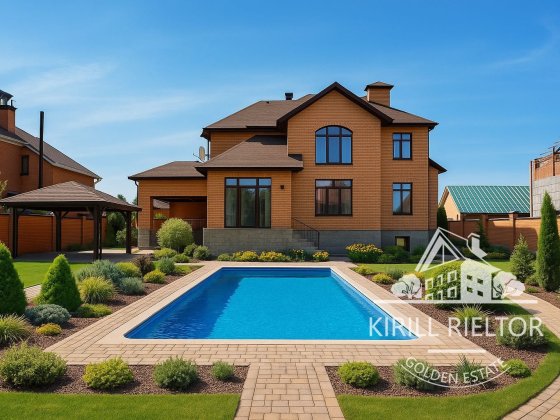 Продам капитальный кирпичный дом в коттеджном городке «Золотые Ключи»