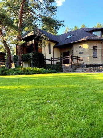 Продам органичный дом в сосновом лесу река Обуховка центр - фото 1