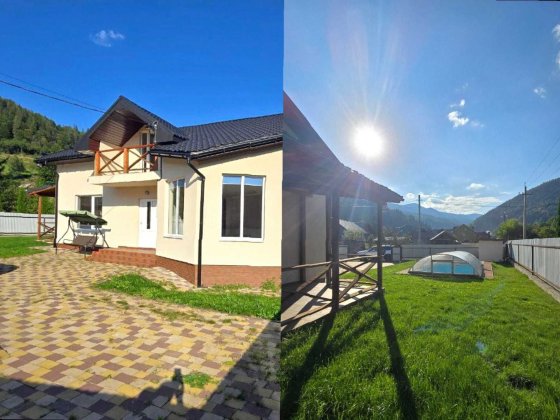 Купить дом в Карпатах - будинок з басейном в Микуличині Микуличин