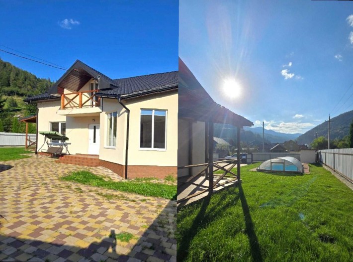 Купить дом в Карпатах - будинок з басейном в Микуличині - фото 1