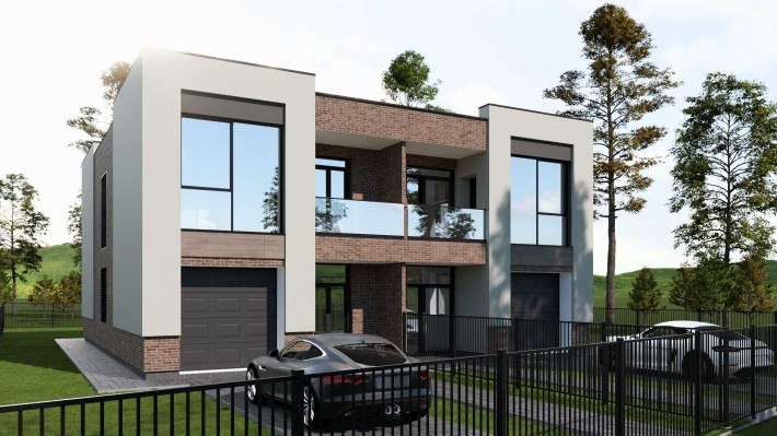 Просторий дуплекс в Крихівцях, ділянка 3,6 сотих! - фото 1