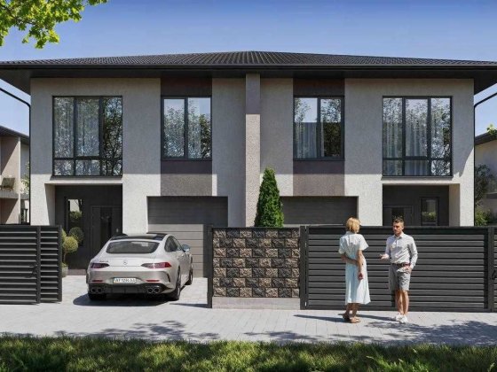 Будинок-квадрохаус з розтермінуванням 2 роки! Крихівці