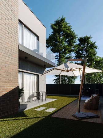 Продається КУТОВИЙ будинок (таунхаус)/Ділянка 2 сотих/Двір 90м2 - фото 1