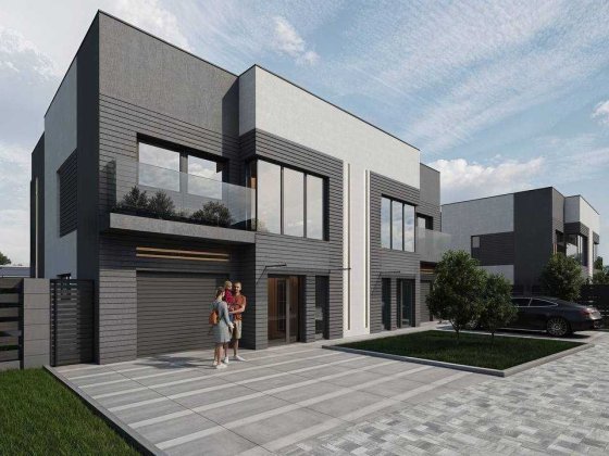 Продаж дуплекс, будинок, півособняк 130м2; 2,5сот. Драгомирчани, місто Драгомирчаны