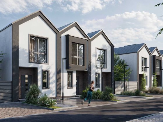 Таунхаус від ЗАБУДОВНИКА у передмісті Києва, с.Святопетрівське Святопетровское