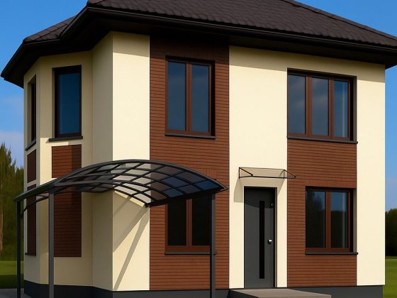 Будинок 120 квадратiв, дiлянка 5.5 соток, розтермінування. Білогородка