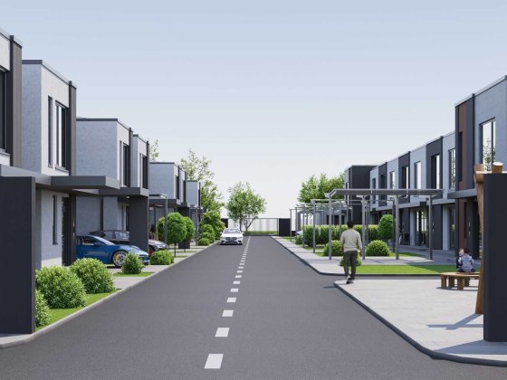 Тауни на закритій території, поруч парк та курортна зона Ворзель