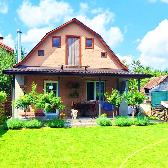 Без % продам будинок с.Крюківщина. Газ,молодий сад,камін - фото 1