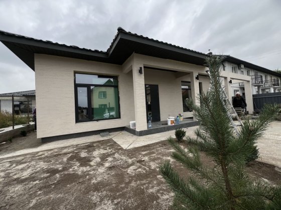 Будинок 110м2/ 6 соток/під чистову/Є-ОСЕЛЯ, СЕРТИФІКАТ/ Без комісії Святопетровское