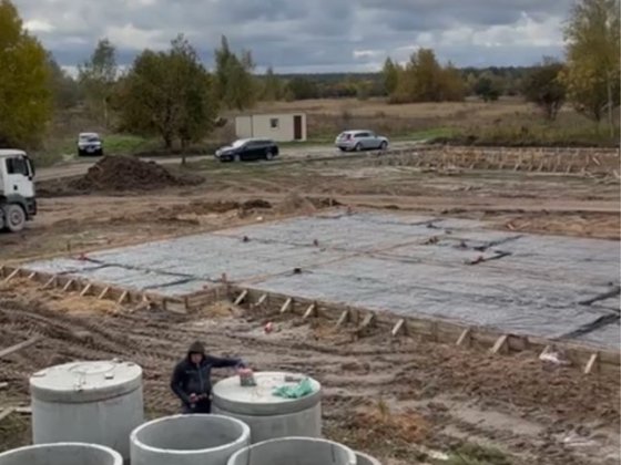 Дом в Ворзеле. Газ Ворзель