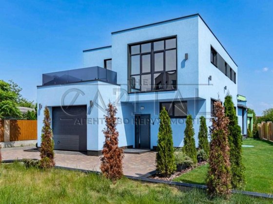 Продаж дизайнерського будинку 215 м2 в стилі Hi-Tech Гатне Гатное