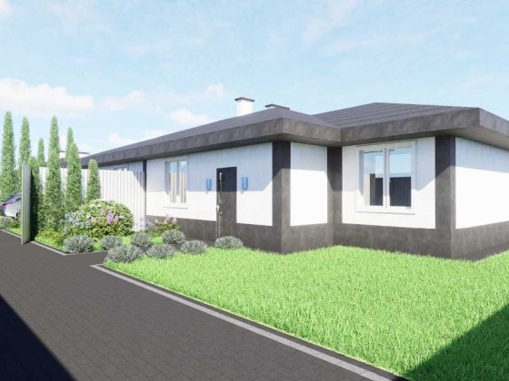 Дуплекс 84 кв.м з ремонтом під чистову в Білогородці/2,6 сотки Белогородка