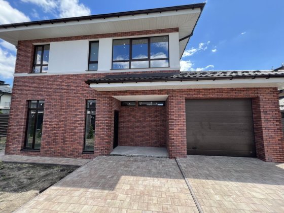 Будинок 185м2 під чистову, 6 соток, гараж, газ або тепловий насос! Гатне