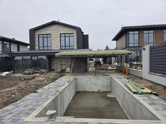 Будинок 235 м2 ціна з ремонтом басейном камін тепл насос с. Ходосівка Ходосовка