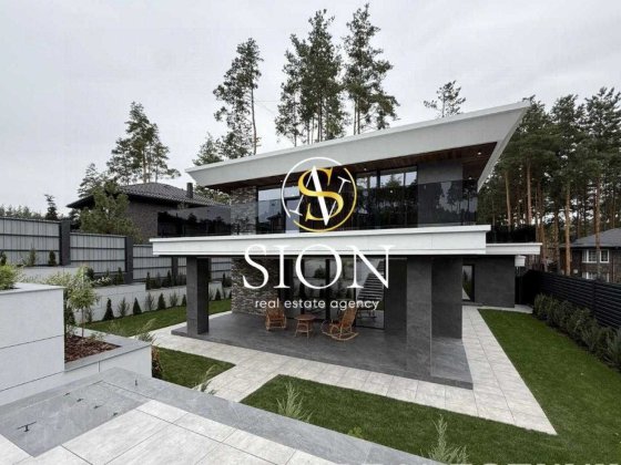 Дизайнерський HI-Tech будинок 306м 13сот.Ходосівка.Лісники.БЕЗ% Ходосовка