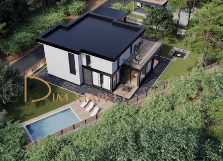 Нова Ходосівка | Елітний будинок 395м2 на 12 сотках|підвал|басейн - фото 1