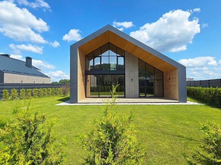 Будинок 170 м2 в КМ охорон вікна алюміній с. Підгірці поруч Ходосівка - фото 1