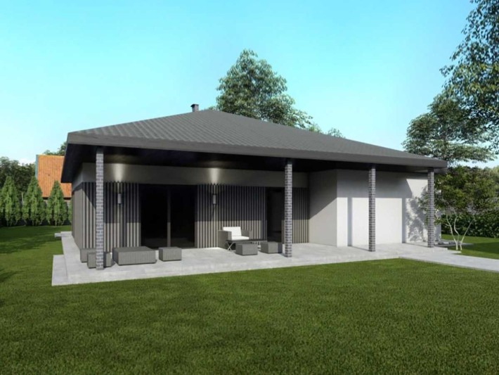 Енергоефективний будинок 137 м2 за 45 днів з СІП панелей в Узині - фото 1