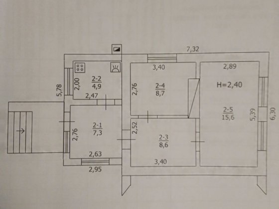 Продається пів будинку Тараща