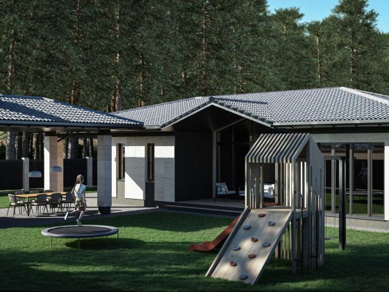 Продаж будинку в Котеджному містечку поруч з лісом. РОЗТЕРМІНУВАННЯ Блиставица