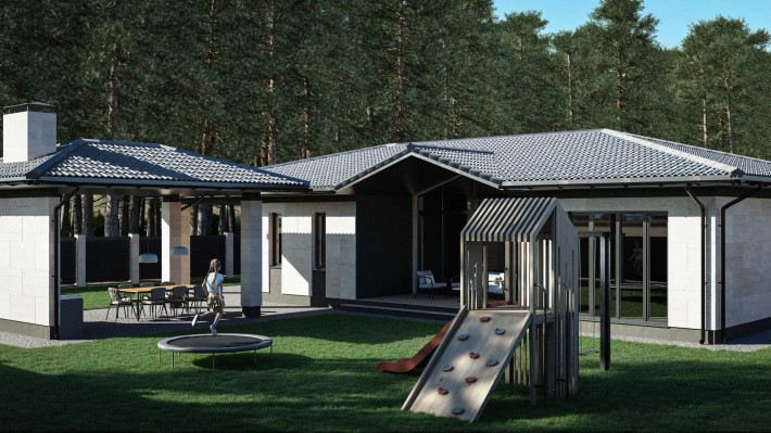 Продаж будинку в Котеджному містечку поруч з лісом. РОЗТЕРМІНУВАННЯ - фото 1