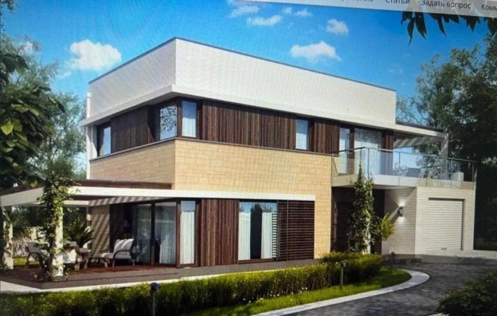 Будинок на великій ділянці у центрі села  з виходом на озеро. - фото 1