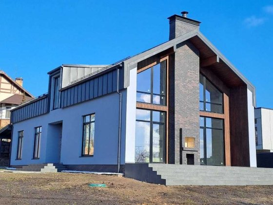 Hi-tech Барнхаус 239 м2 у центрі Іванковичів - 20 хв до Києва Іванковичі