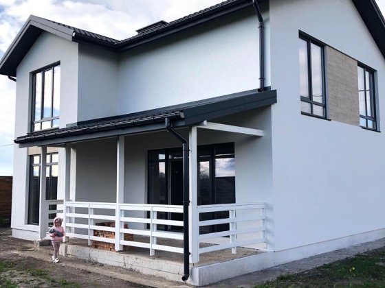 Дом в коттеджном городке 182 м.кв.  недалеко от Киева с. Крушинка Крушинка