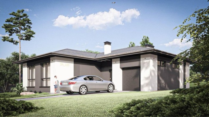 Будинок з гаражем ГАЗИФІКОВАНИЙ - фото 1