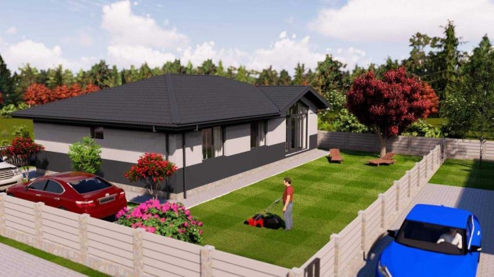 Продаж нового котеджу 111 м² | Газ, свердловина, 8 соток землі - фото 1