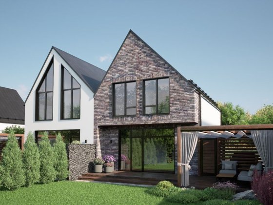 Дуплекси 85кв.м та 95кв.м Петропавлівське