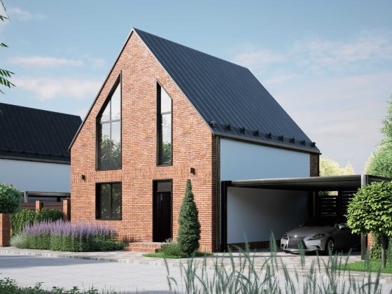 Котеджі 95 кв.м з ділянкою 6 соток Петропавлівське