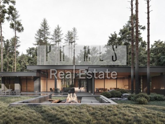 Продажа уникального дома 450 м2 с террасою и бассейном в Плютах Плюты