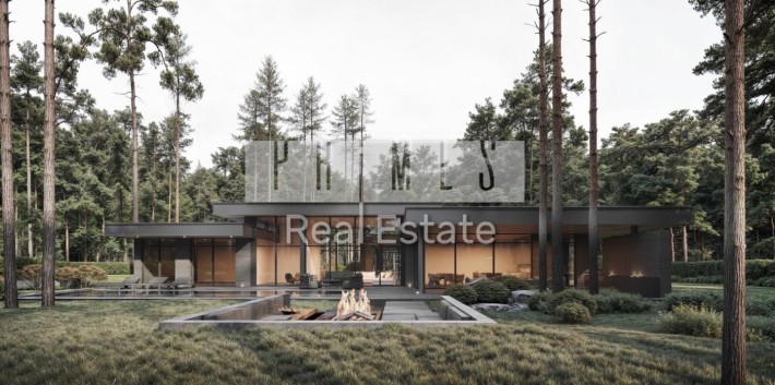 Продажа уникального дома 450 м2 с террасою и бассейном в Плютах - фото 1