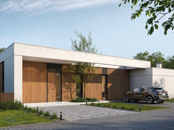 Проект Бланк - дом в 1 этаж в одном из лучших городков! Рославичи Рославичи