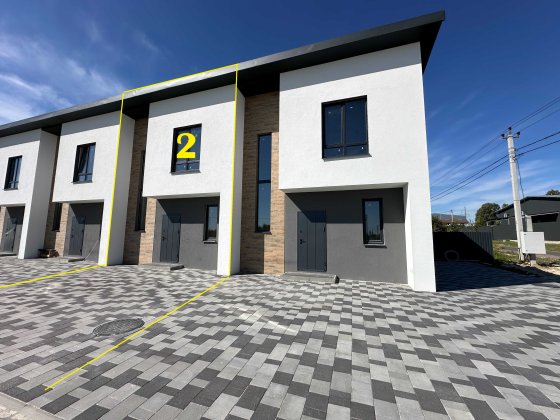 Таунхаус 75 м² з власним подвір’ям у передмісті Києва! Шевченкове