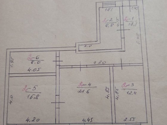 продам квартиру в трьох квартирному будинку Малая Виска