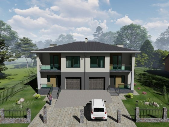 Продаж котеджу на стадії фундаменту у Малехові Малехів