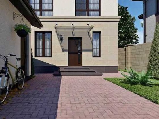 Дом в Червоном Хуторе — с гаражом, террасой и участком! Лиманка