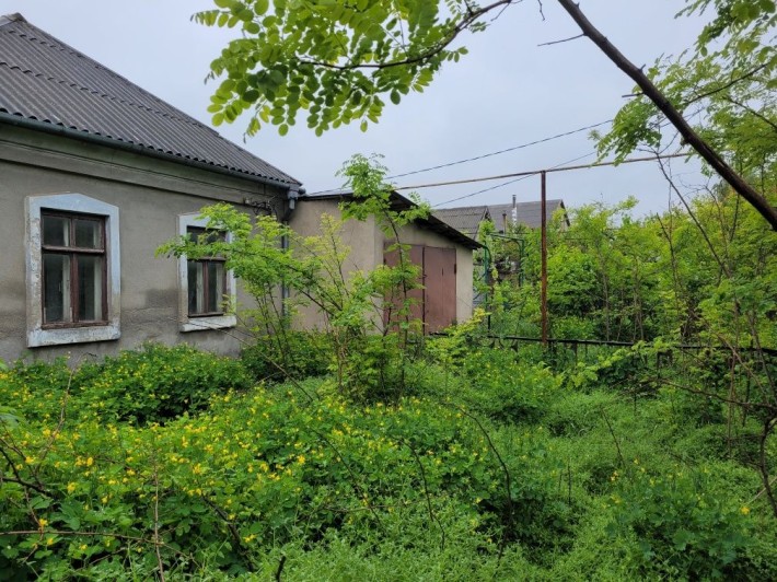 Усатово дом на фасадном участке граница ,с городом. - фото 1