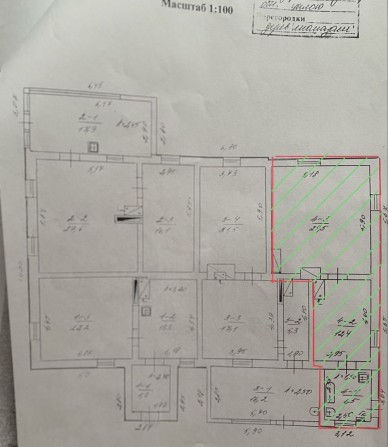 Продається частина будинку 48 м² м. Кобеляки у зручному районі міста - фото 1