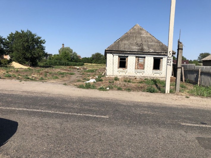 Власник! Дуже гарне місце! Ділянка з будинком під знос - фото 1