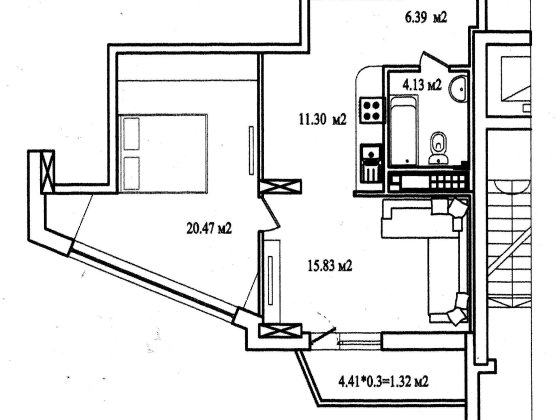 Сдам квартиру в Черноморске (Радостная 21) на длительно. Черноморск