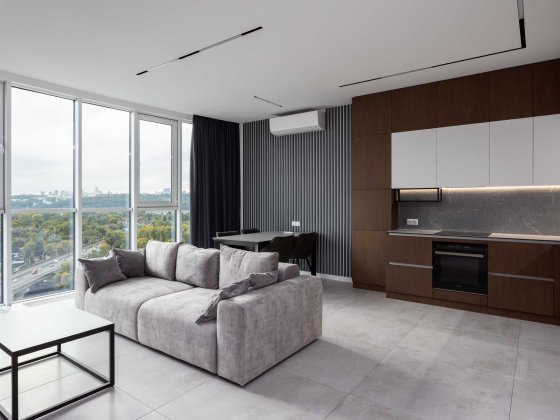 Панорамна 3-кімнатна квартира (115 м²) ЖК Сонячна Рів’єра, Без комісії Київ