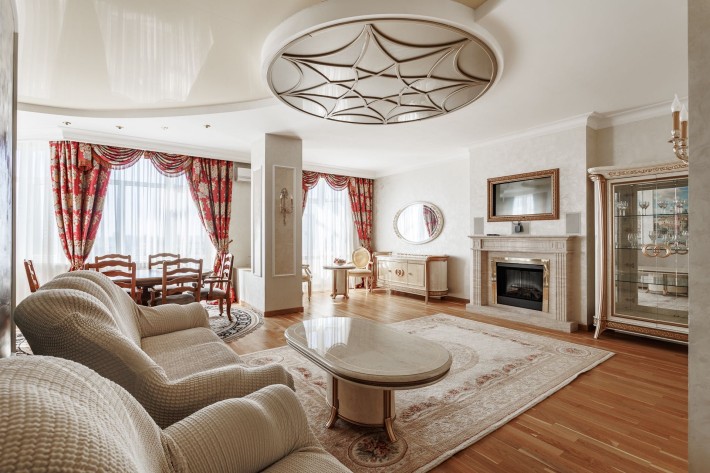 Центр, Київ, 4к квартиры, 160м2, Кловский спуск 5, Печерск, Липки - фото 1